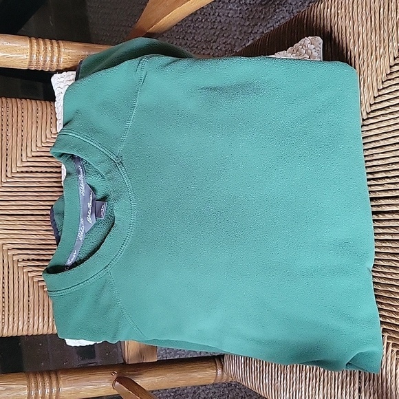 Eddie Bauer green crew neck sweatshirt,  size TXL - Picture 1 of 9